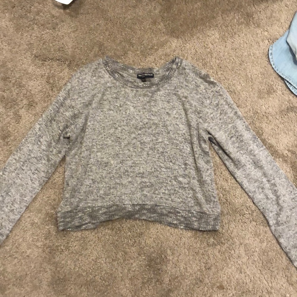 Super soft crop sweater